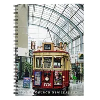 Christchurch City Tour Tram no.178 New Zealand Notebook