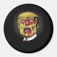 Trumpkin Retro Halloween   Magnet