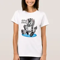  Cute Zebra EDS Awareness Ribbon T-Shirt