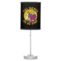 Till Death Do Us Part! Funny Halloween Design For  Table Lamp