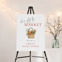 She’s off the Market Welcome To Bridal Shower Foam Board