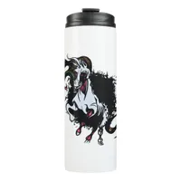 Zombie Unicorn Standing Thermal Tumbler