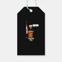 Trumpkin Let's Make Halloween Great Again Classic Gift Tags