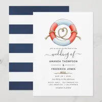 Nautical Wedding Invitation