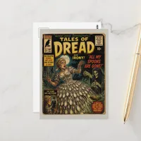 All My Spoons Are Gone Fantasy Horror Book Cover Postcard