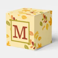 Personalized Fall Favor Box