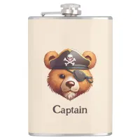 Captain Bear Flask