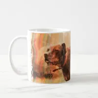 Be Happy Dog Coffee Mug