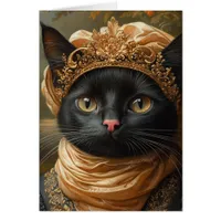 A Royal Black Cat