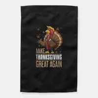 Make Turkey Great Again Funny Thanksgiving Trumpki Garden Flag