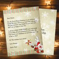 Personalized Letter from Santa Claus