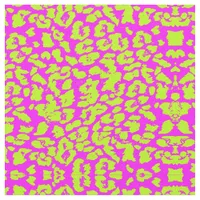 Wild Cheetah Abstract Fabric