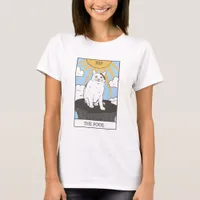 The Fool Cat Tarot Card T-Shirt