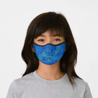 Blue Dinosaur Hide Kids Premium Face Mask