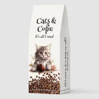 Adorable Cat and Coffee 6