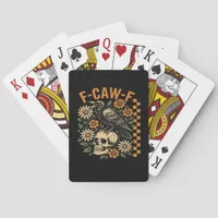 Crow Raven F-Caw-F Cool Unique Poker Cards