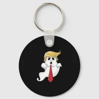 Funny For Halloween, Donald Costume Classic Keychain