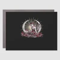 Goth Girl Whimsigoth Classic Car Magnet