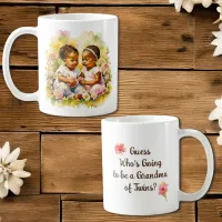 Twins Announcement | Pregnancy Announcement Coffee Mug