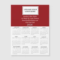 2026 Business Logo Mini Calendar