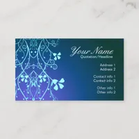 blueFlorali Business Card