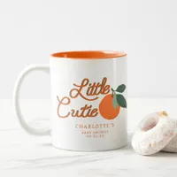 Little Cutie Clementine Baby Shower Favor Mug