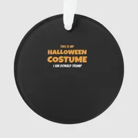 Halloween Donald  Costume Trumpkin Ideas Classic Ornament
