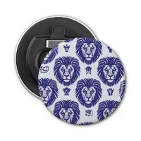 Blue Lion Heads Bottle Opener