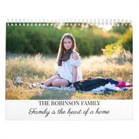 2025 Modern Create Your Own Custom Family Photo Calendar