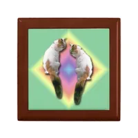 Gift Box - Rainbow Diamond with Cats