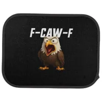 F-Caw-F Funny F-Caw-F Gear Retro Classic Car Floor Mat