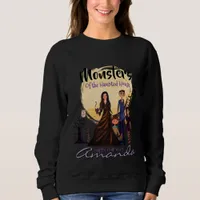 Spooky Monsters of the Haunted House  Tri-Blend Shirt