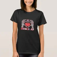 Af Skeleton Hands Valentines Day Classic T-Shirt