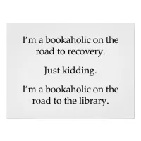 Bookaholic on the Road Poster