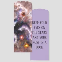 A Captivating Abstract Galactic Nebula Bookmarks