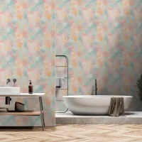 Serene Elegance: Pastel Watercolor Wallpaper