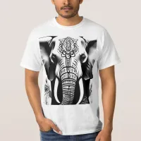 Elephant T-Shirt Collection Tattoo Style Designs