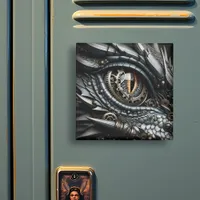 Steampunk Dragon Eye Closeup Ai Art Magnet