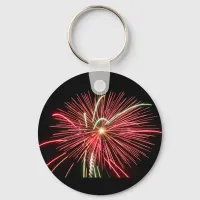 Red Fireworks Keychain