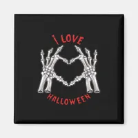 Halloween Skeletal Hands Heart Funny Saying  Magnet