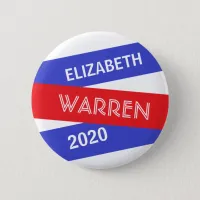 Elizabeth Warren for President 2020 Button