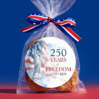 America's Semiquincentennial 250 Years Freedom Classic Round Sticker
