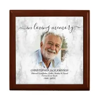 Marble In Loving Memory Funeral Memorial Tribute Gift Box