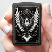 Supreme Eagle Leather-Style Prestige Zippo Lighter