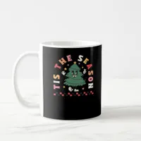 Tis Season Retro Halloween Spooky Season Fall Coffee Mug