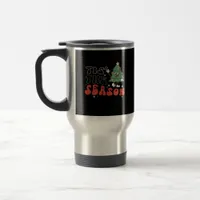 Cute Christmas, Tis The Season Travel Mug