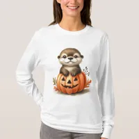 Adorable Halloween Otter T-Shirt