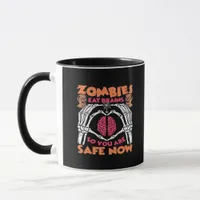 Zombies Eat Brains Classic Mug