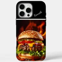 Gourmet Steaming Cheeseburger iPhone 16 Pro Max Case