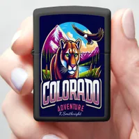 Wild Colorado Spirit Logo Design Zippo Lighter